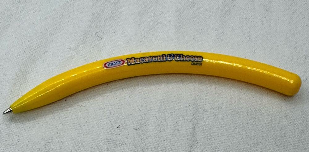 Kraft Mac & Cheese Novelty Yellow Noodle Pen Marketing
